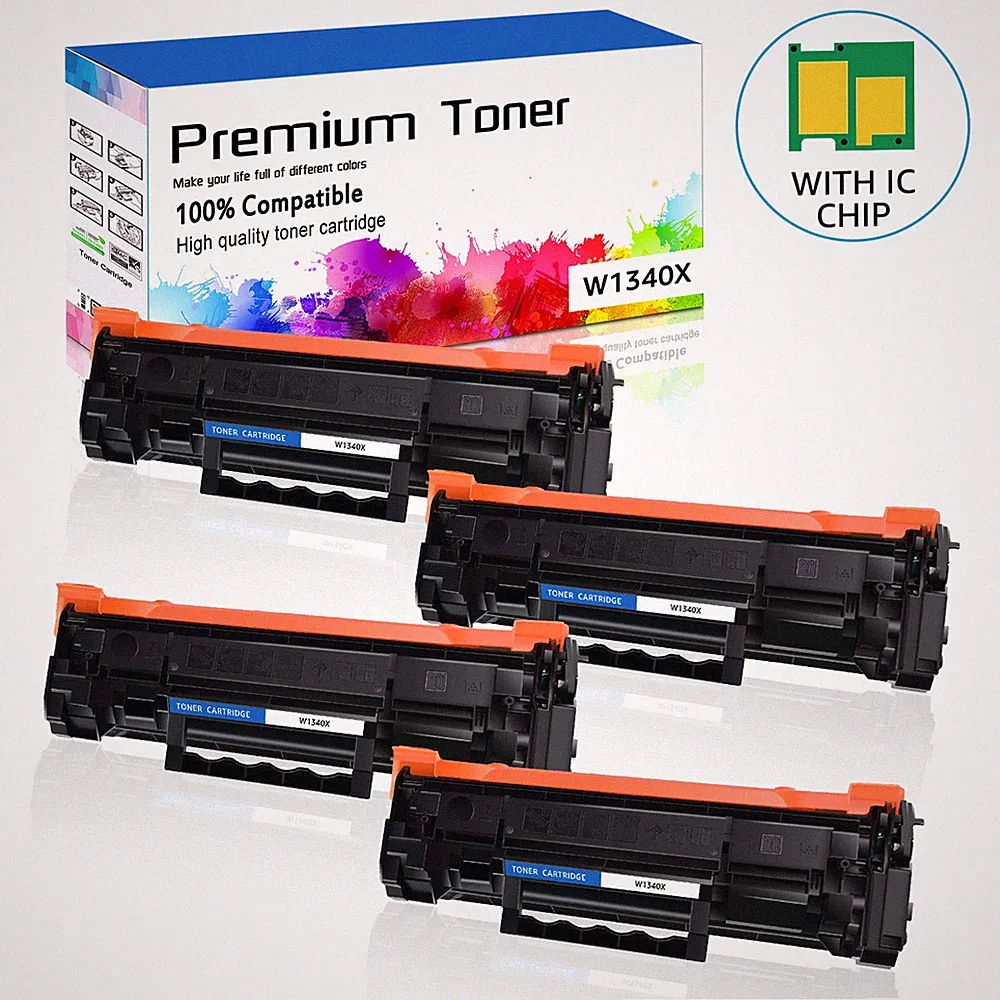 1-4PK W1340X Toner Cartridge With Chip for HP LaserJet M209dw MFP M234dw M234sdn