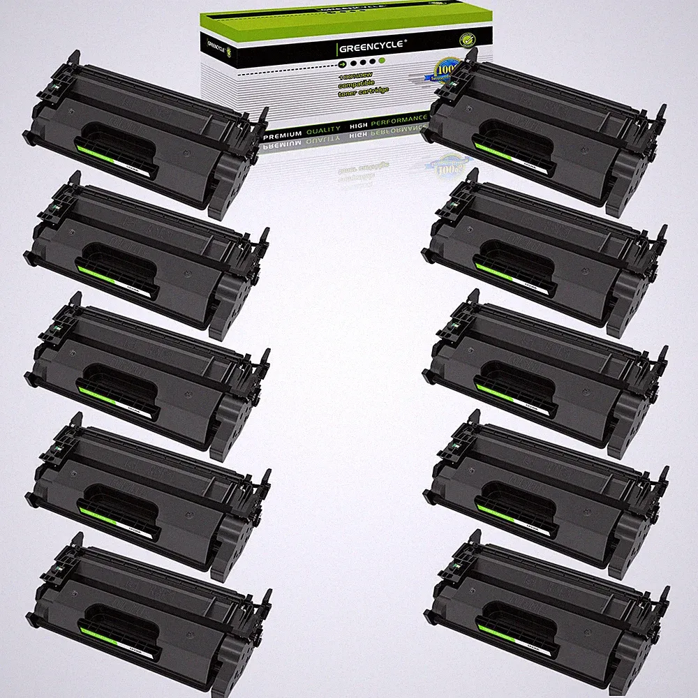 10pk CF226A 26A Toner Compatible for HP LaserJet Pro M402 M402dne MFP M426