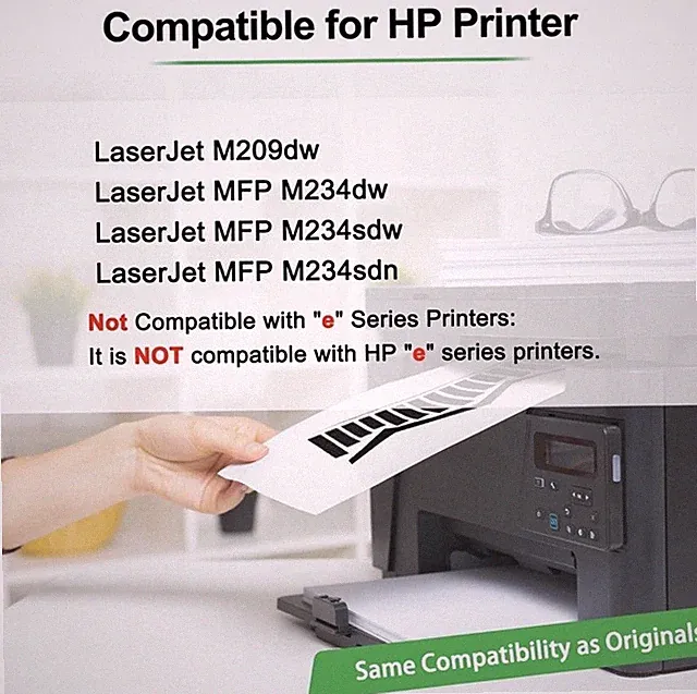 1PK Compatible W1340X Toner Cartridge For HP 134X M209dw MFP M234dw with Chip