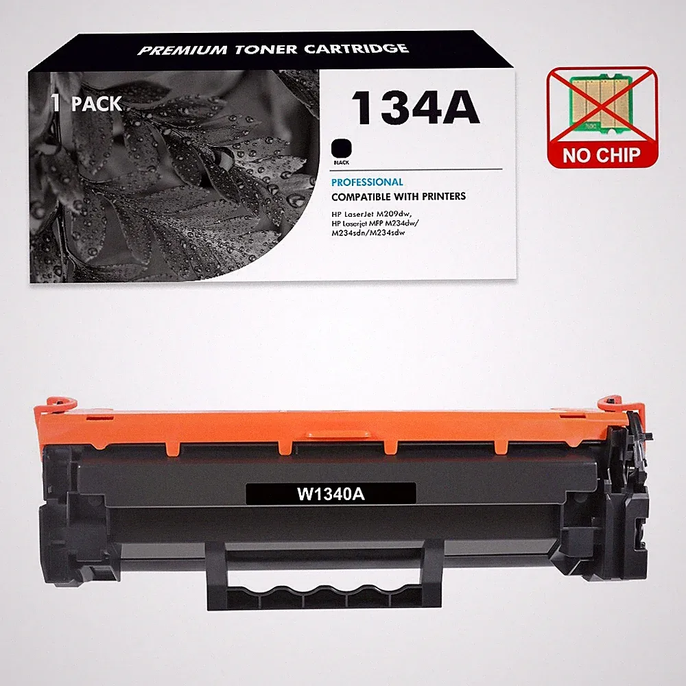 1PK W1340A 134A Toner for HP LaserJet M209dwe M209dw MFP M234dw M234sdw No Chip