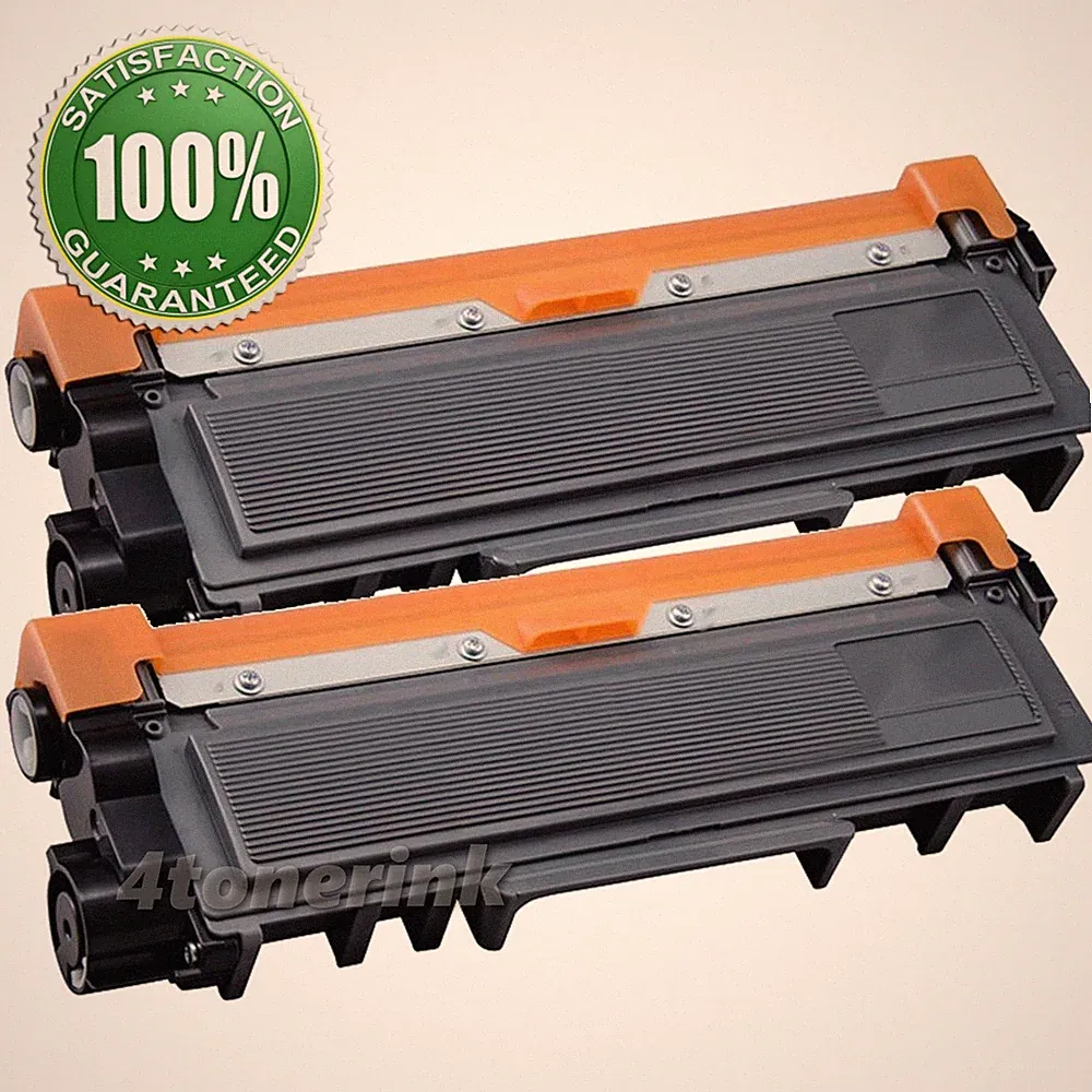 2 High Yield TN660 Black Toner Cartridge For Brother MFC-L2740DW L2700DW Printer