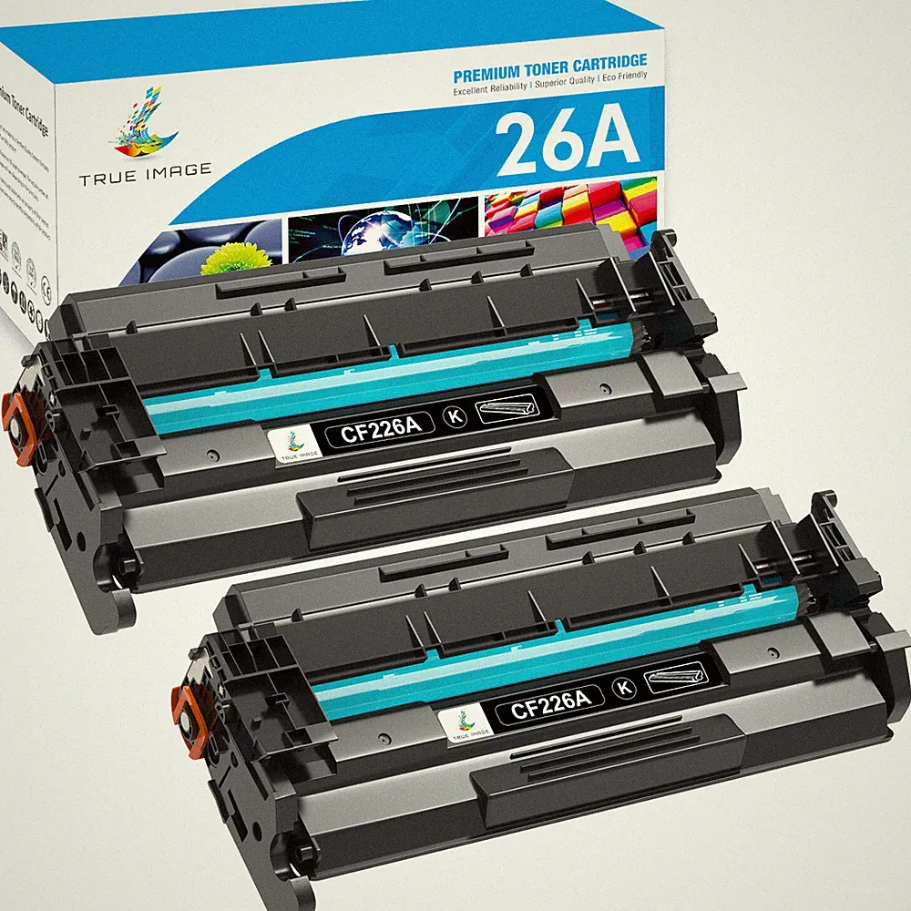 2 PACK CF226A 26A Toner Cartridge for HP Laserjet Pro M402n MFP M426fdw Printer