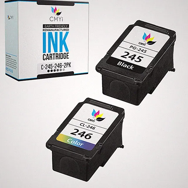 2-Pack Compatible Canon 245 246 Combo Ink for PIXMA MG2900 MG2920 MG2922 MG2924