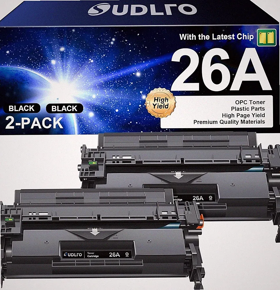 26A Toner Cartridge for HP Printer - Replacement for - HP 26A CF226A 26X CF226X