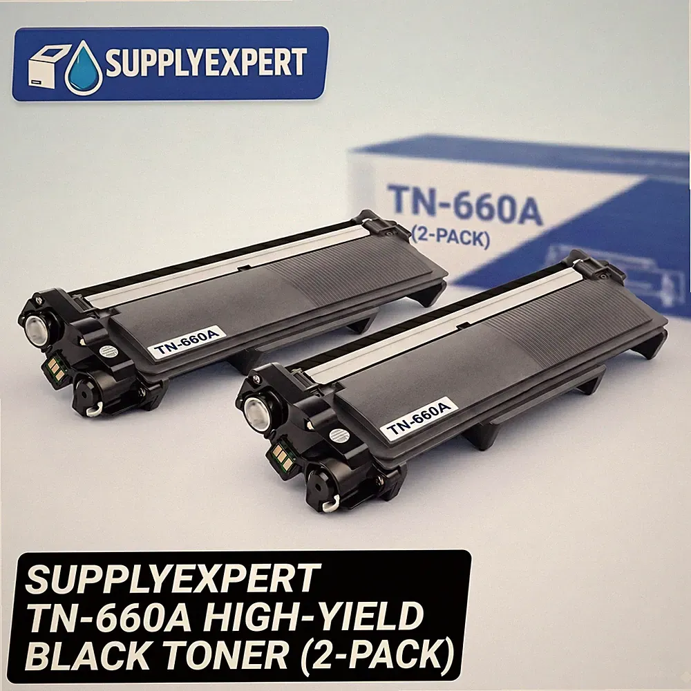 2PK TN660 TN630 Toner Cartridge for Brother DCP-L2540DW HL-L2300D
