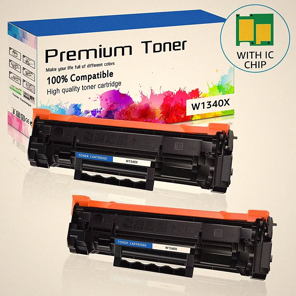 2PK W1340X 134X With Chip Toner Cartridge Fit For HP Laserjet M209dw MFP M234sdw