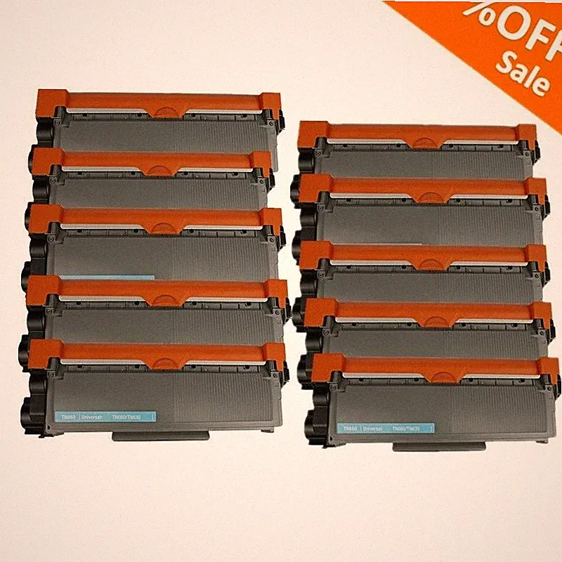4-10PK TN660 Cartridge For Brother MFC-L2740DW L2700DW 1000 Yield Toner TN-660