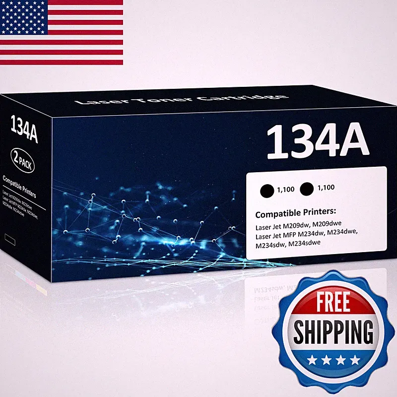 Aililiya 134A Toner Cartridges Compatible For Laser Jet M209Dw Mfp 234Dw For Hp
