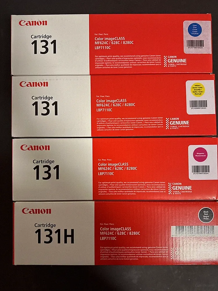 Canon 131 Original / High Yield Toner Cartridge Set