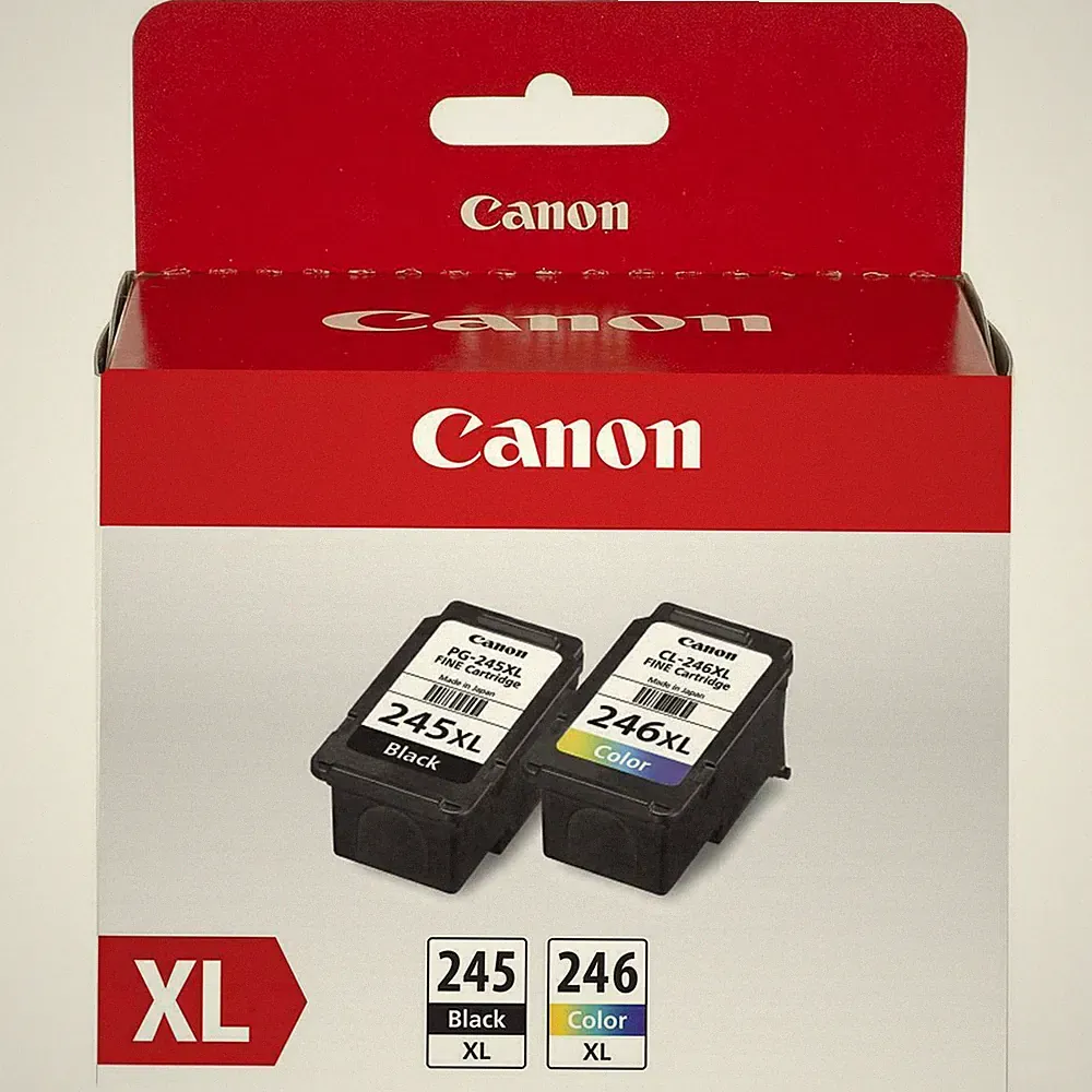 Canon PG-245XL Black & CL-246XL Color Ink Cartridge Set 8278B023 Genuine Sealed