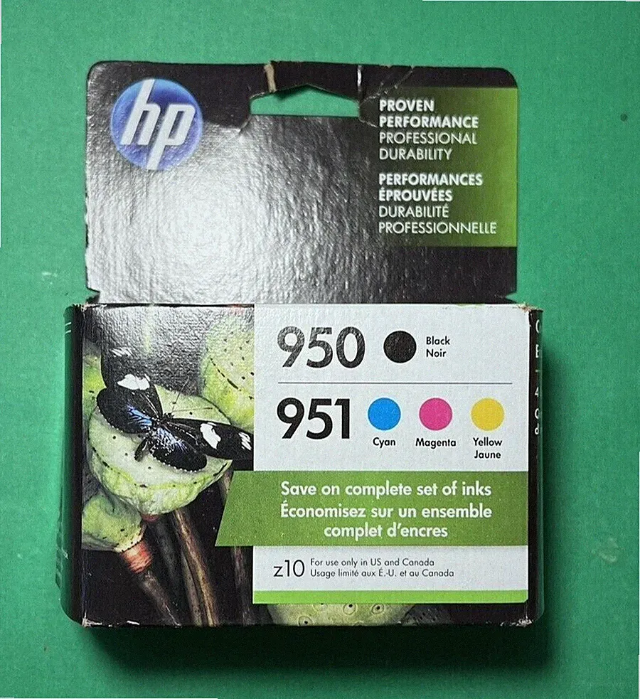Genuine HP 950/951 Ink Cartridge Combo-For HP 8620 8625 Printer-OEM INK-2025-27