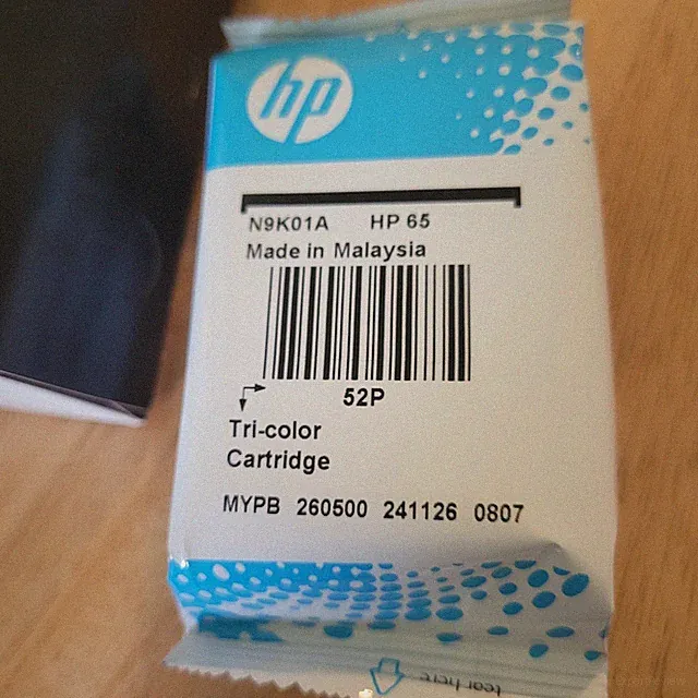 HP N9K01AN 65 Ink New Cartridge - Tri-Color Free S/H