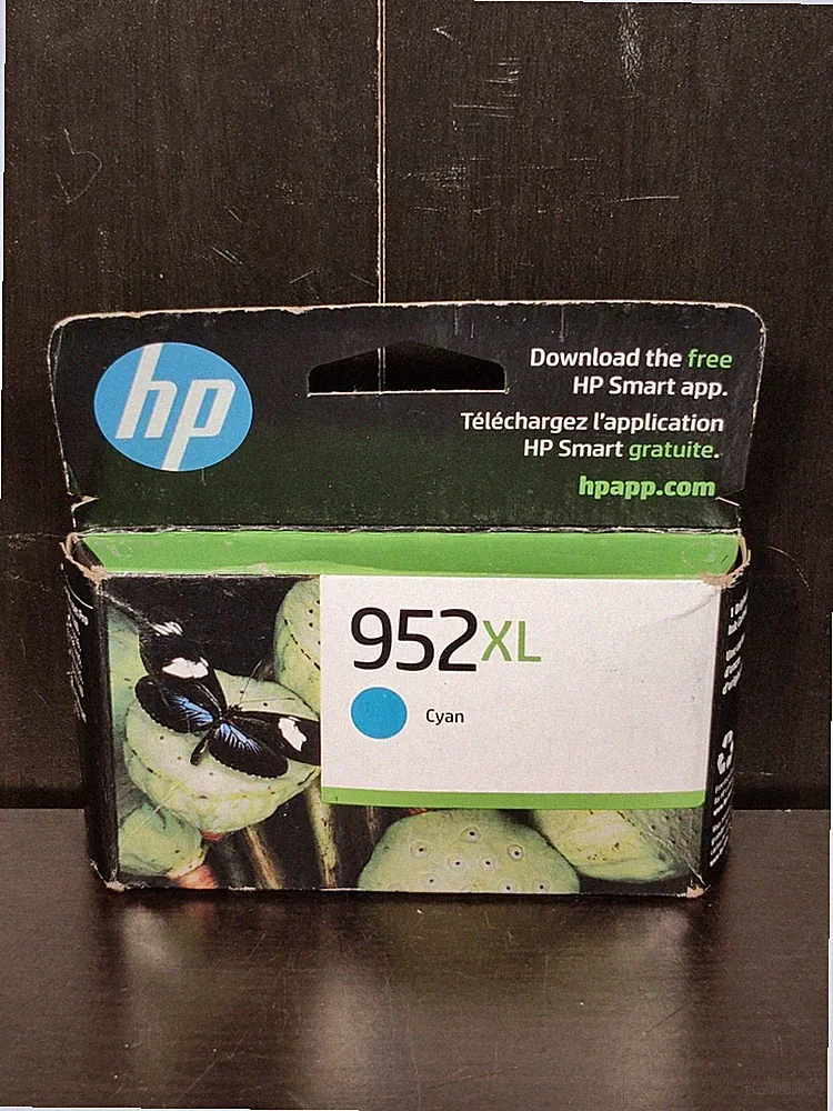 NEW Genuine HP 952XL Cyan Printer Ink Cartridge L0S61AN OEM