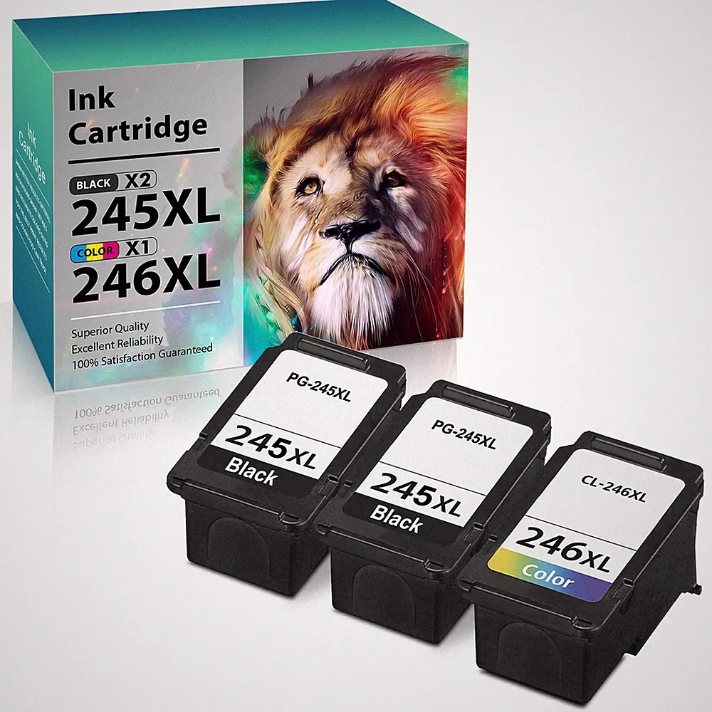 PG-245XL CL-246XL Ink Cartridge for Canon 245 246 Pixma MG2522 MX492 MX490 LOT