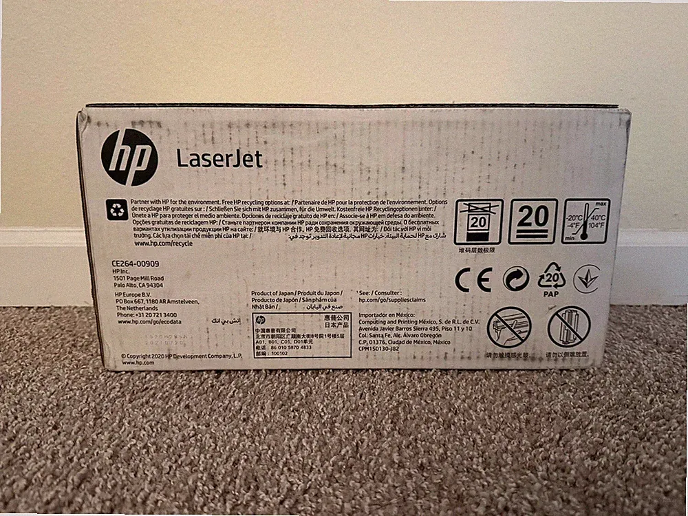 Printer Ink Toner Cartridge CE264XC for HP LaserJet CM4540 MFP | FREE SHIPPING