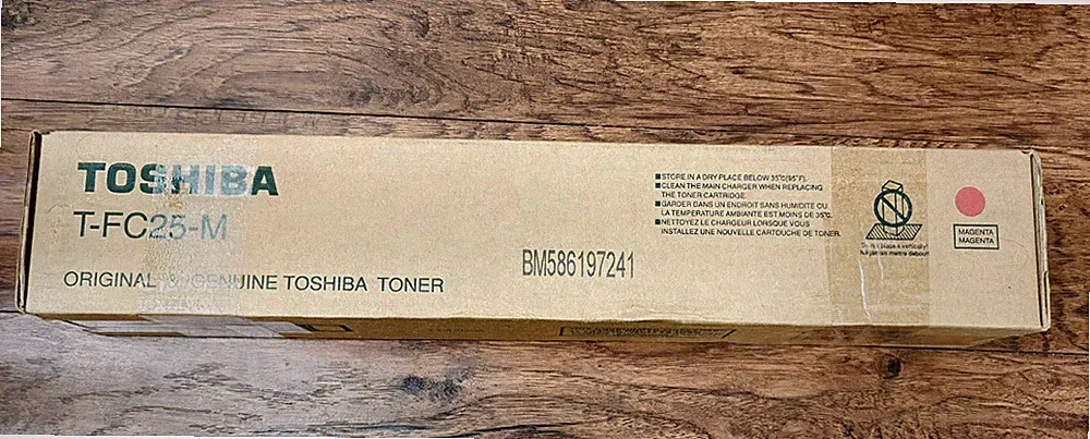 Printer Ink Toshiba Toner Cartridge T-FC25-M BRAND NEW
