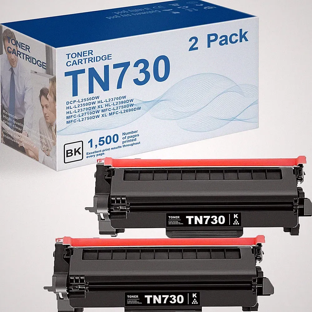 TN730 TN-730 Toner Cartridge Replacement for Brother TN730 Toner Cartridge