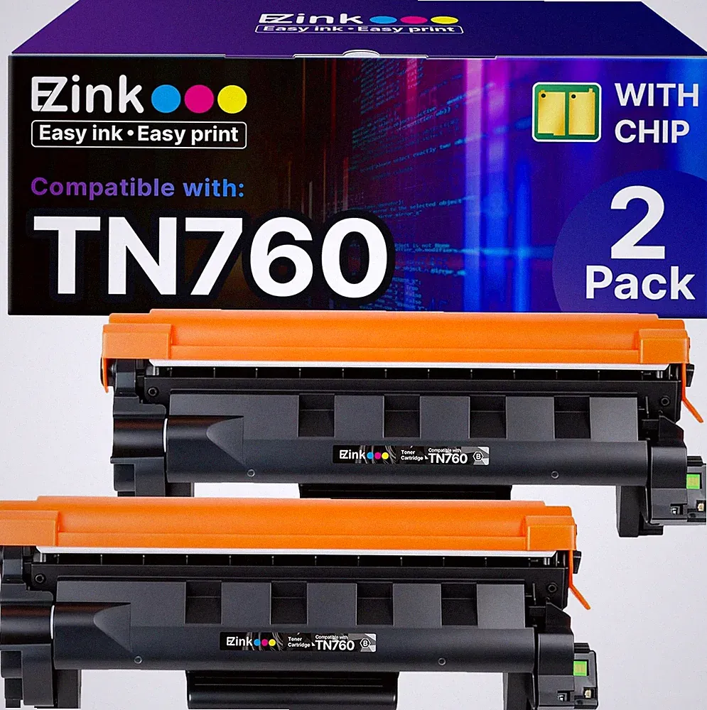 TN760 Toner for Brother Printer Compatible for Brother TN-760 TN730 TN-730 Toner